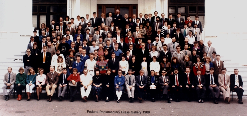 Federal Parliamentary Press Gallery, 1988.